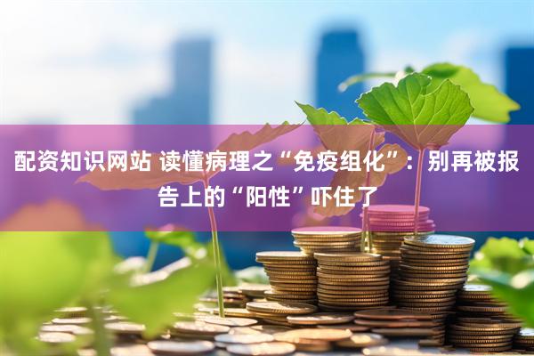 配资知识网站 读懂病理之“免疫组化”：别再被报告上的“阳性”吓住了